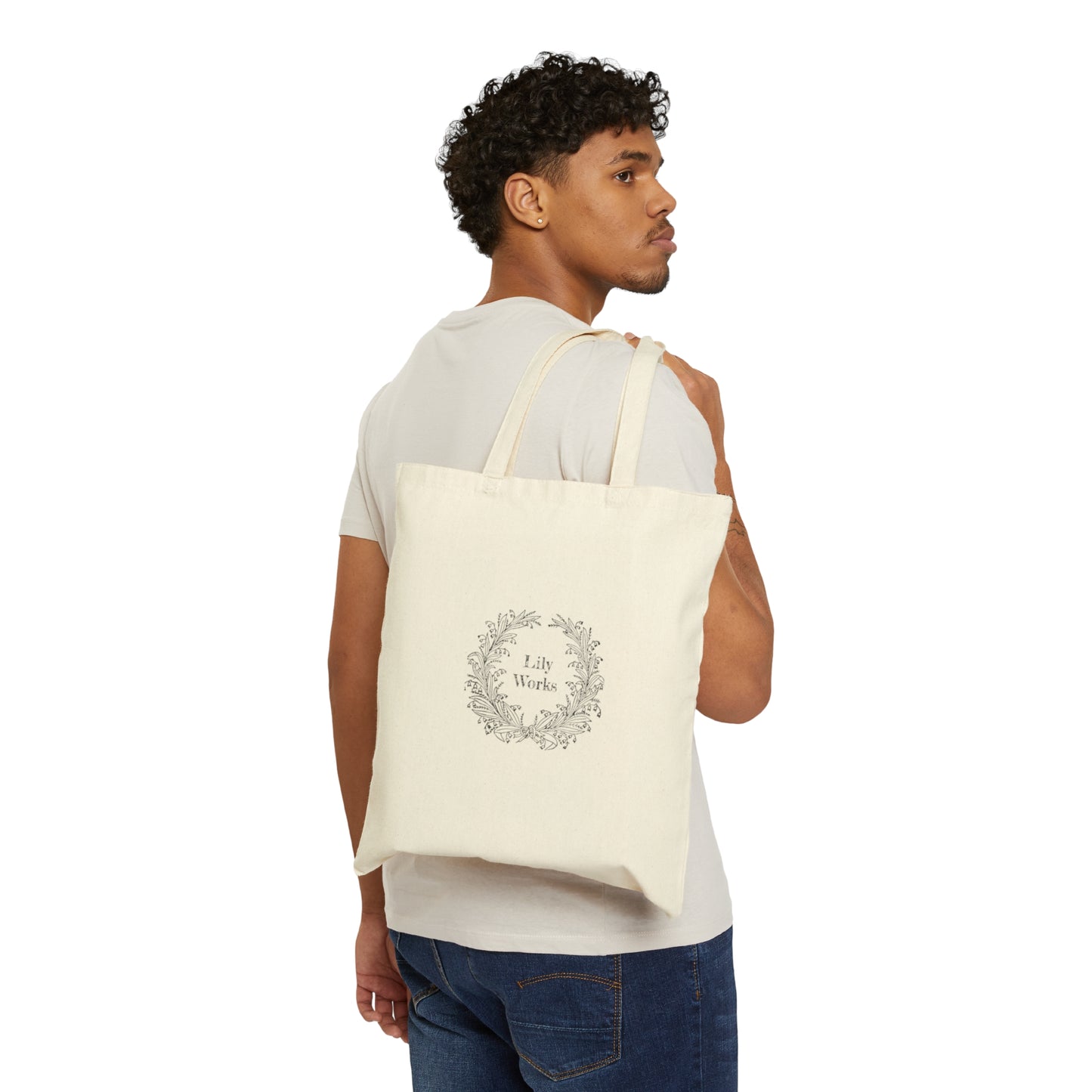 Thrift and Live Generously Cotton Canvas Tote Bag