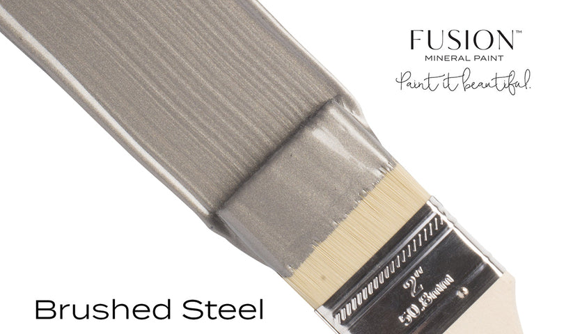 Brushed Steel - Metallics Fusion Mineral Paint